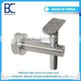 Stainless steel glass deck railing bracket for balustrade stair