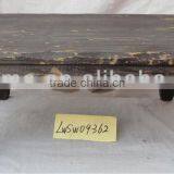 Antique Exalted Wood Chair Wood Stool