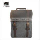 Customized Fashion New Products Various Colors Design Your Logo Canvas Messenger Bag