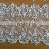 Top quality embroidery tulle mesh lace