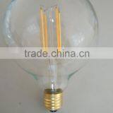Glass CE ROSH Certification LED A60 G80 E27 4w 6w Globe Led Filament Bulb thumbnail-4