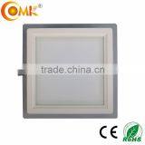 18W Square LED Glass Panel Light OEM