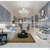 2015 New Modern Vinyl 3d Wallpaper Designs for Home Decoration Wallpaper thumbnail-1