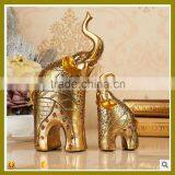2016 Custom Made Souvenir Wholesales Decorative Resin Elephant Statues thumbnail-1
