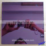 Custom Decorative Purple Mirror Glass Used FENZI Paint