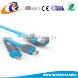 2 in 1 Universal Android IOS Charging Cord & Data Cable Quality Choice thumbnail-5