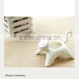 Mini Cat Ceramic Pot for Succulent Plants thumbnail-1