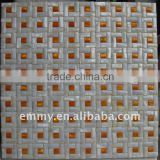 Convex Design China river freshwater shell mosaic wall tile wall panel