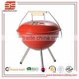 Mini BBQ Stove Barbecue Oven Charcoal Grill Picnic Cookware Outdoor Camping Red thumbnail-1
