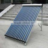 Vacuum Tube Solar Collector, Aluminium Manifold, 15 Tubes Heating Pipe Solar Collector