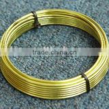 Aluminum colored wire(for craft,garden,decorative)