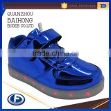 fashion comfortable blue kids casual shoes led