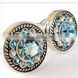 Cufflink for Man Suit Personalized Cufflink Gold Plated Jewellery XS361 thumbnail-1