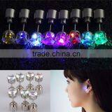 Fashion Hot Sale Cool Led Earrings Light Light Up Bling Ear Studs Dance Party Accessory thumbnail-1