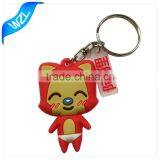 3D CUSTOM SHAPED SOFT PVC KEYCHAINS