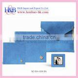 H&B Hot Sales 12*12 Leather Cover Wallet Size Photo Album thumbnail-1