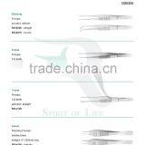 Dressing Forceps Serrated, Delicate, Tissue Forceps, Adson Dressing Forceps, Bayonet Dressing Forceps, Lester Fixation Forceps thumbnail-1