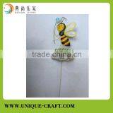 New Product Metal Bee Stick Garden Decorations thumbnail-1