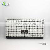 Plane Aluminium Material Mesh Cosmetic Bag thumbnail-2