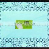 Colored Rectangular Glassine Paper Doyley