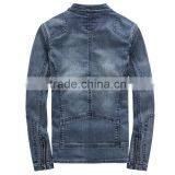 Whlesale Hot Sale Men Jean Jacket Heavy 100%cotton Wash With High Quality Autumn Winter Jacket Brand Jean Jacket thumbnail-3
