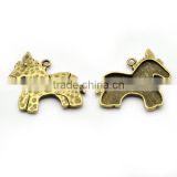 New Arrival happy horse charms for diy for best friend A25045