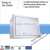 Outdoor grills 24 inch drop in ice chest