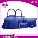 Tmall Hot Selling Fashion 6 in 1 High Quality Rose Leather Bags Waterproof Set Handbags for Lady thumbnail-1