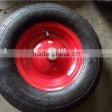 Wheelbarrow Wheels Rubber Wheels for Trolley 4.80/4.00-8 thumbnail-3