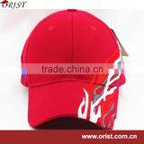 Custom New Design Flame Cap With Embroidery Logo thumbnail-3