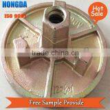 Galvanized Ductile Casting Nut D20 Thread Wing Nut thumbnail-1