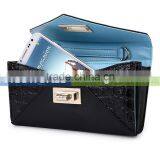 LEATHER FLIP WALLET CASE COVER FOR SAMSUNG GALAXY S3 MINI I8190 SCREEN PROTECTOR