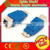 USB3.0 B to Micro B Adapter Male to Female Adapter Converter thumbnail-1