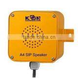 HD audio quality Yellow SIP speaker for Taxi A4