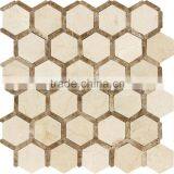 Cream Marfil Mosaic Flooring Tile thumbnail-2