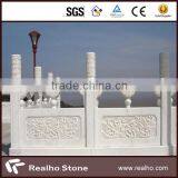Pure White Marble Stone Column and Pillar for Decoration thumbnail-1