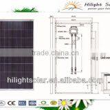 2016 Best Poly 175watt Top Solar Panel With Tuv Iec Ce Cec Iso Inmetro