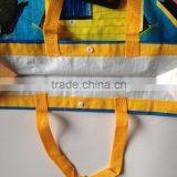 Recycled Colorful Transparent Pp Woven Bag Low Price Laminated Bag, thumbnail-4