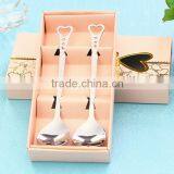 Love Heart Spoon 2PCS Set Wedding Souvenirs thumbnail-1