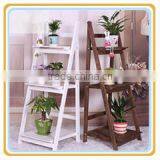 classical wooden flower shelf wooden packaging wholesale