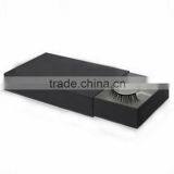 Black Paper False Eyelash Packaging Box With Tray