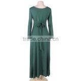 Hot Selling New Design Long Maxi Dress Long Sleeve One-piece Dress thumbnail-6
