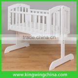 Baby Swing Cribs in White thumbnail-1