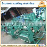 Wire mesh machine,kitchen spiral scourer making machine,cleaning scourer ball making machine