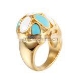 Wholesale Saudi 18kg Gold Jewelry Ring Made in China thumbnail-4
