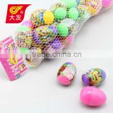 Dafa plastic surprise eggs toy candy