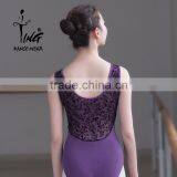 2016 Latest Tank Lace Inserted Women Leotard thumbnail-5