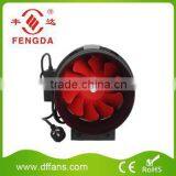 200 mm Diameter Plastic Inline Mixed Flow Extractor Fan thumbnail-2