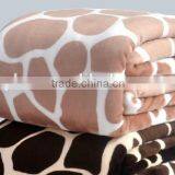 Most Popular Colorful Giraffe Print Flannel Blanket thumbnail-3