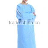 Disposable Surgical Isolation Gown, SMS Material, Blue,Surgeons Gown thumbnail-3